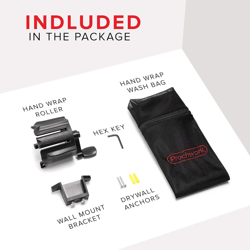 Prachwork Portable Hand Wrap Roller v2.0 & Laundry Mesh Bag for Boxing, MMA, Muay Thai Wraps - Image 3